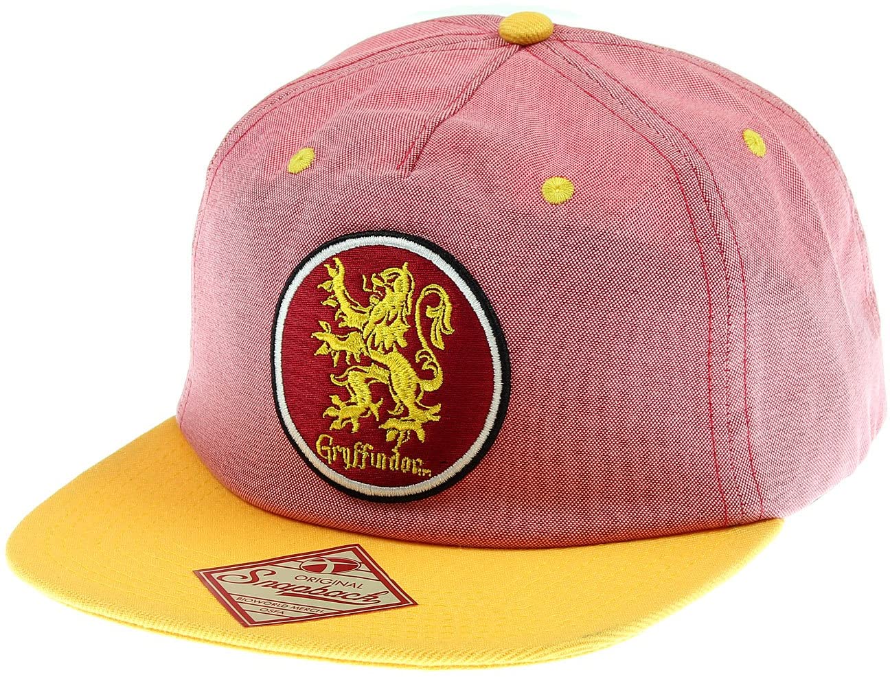 Harry Potter Gryffindor Circle House Oxford Snapback Hat Adjustable Baseball Cap Apparel Pink