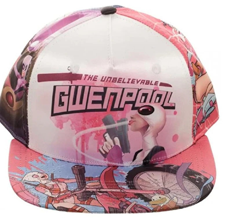 Gwenpool All Over Print Sublimated Snapback Hat Baseball Cap