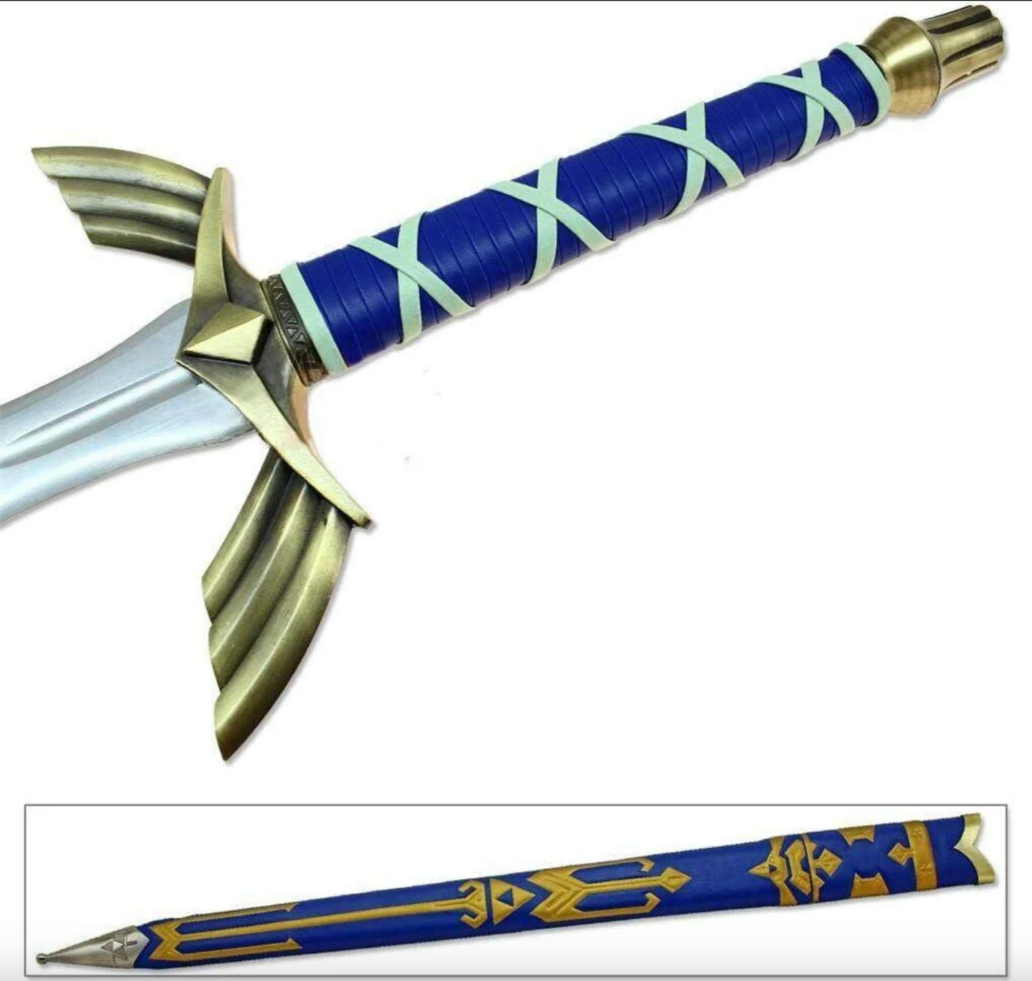 Legend of Zelda Link - Zelda Blue Sword - Metal
