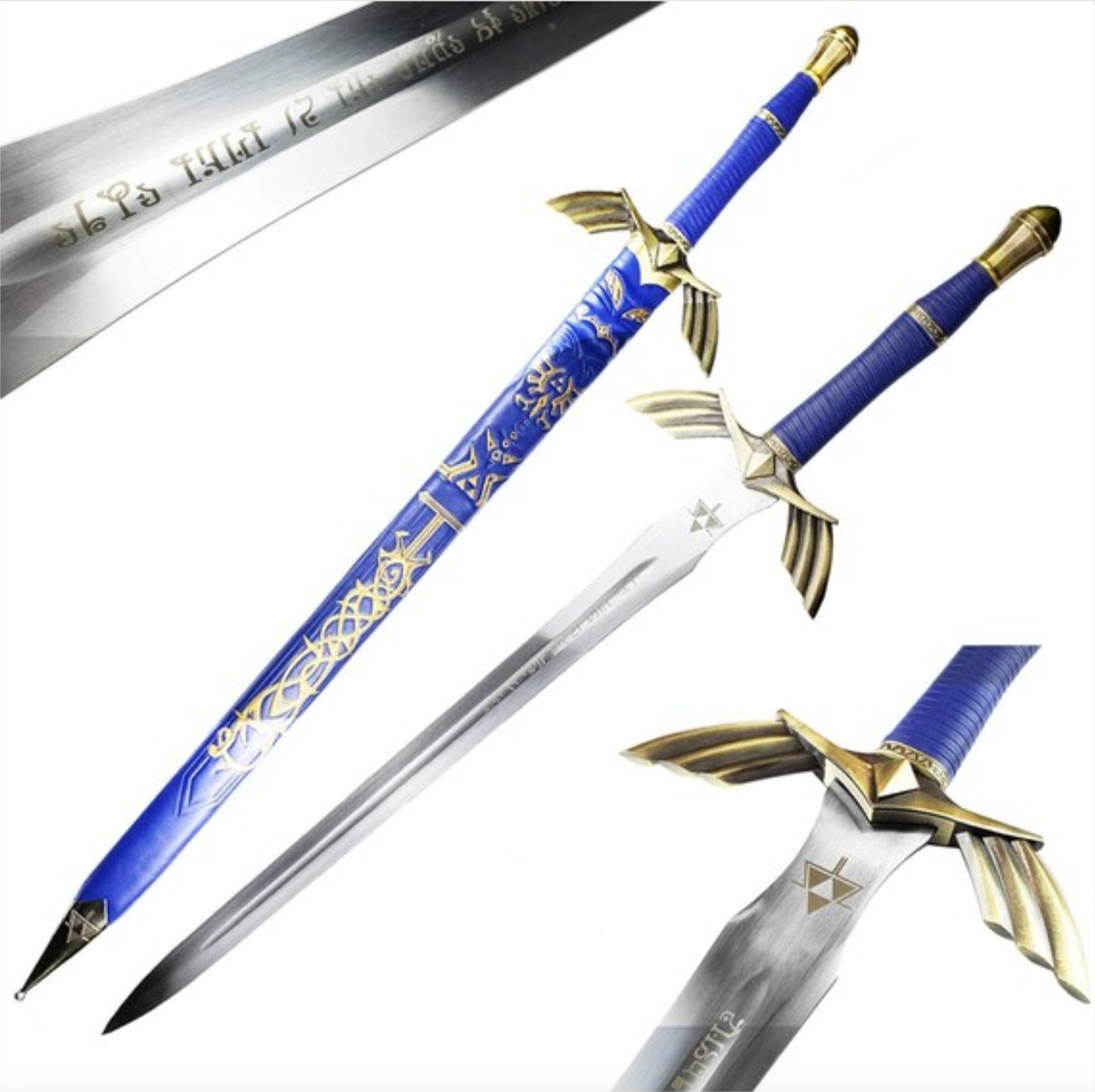 Legend of Zelda Link - Zelda Blue Sword - Metal