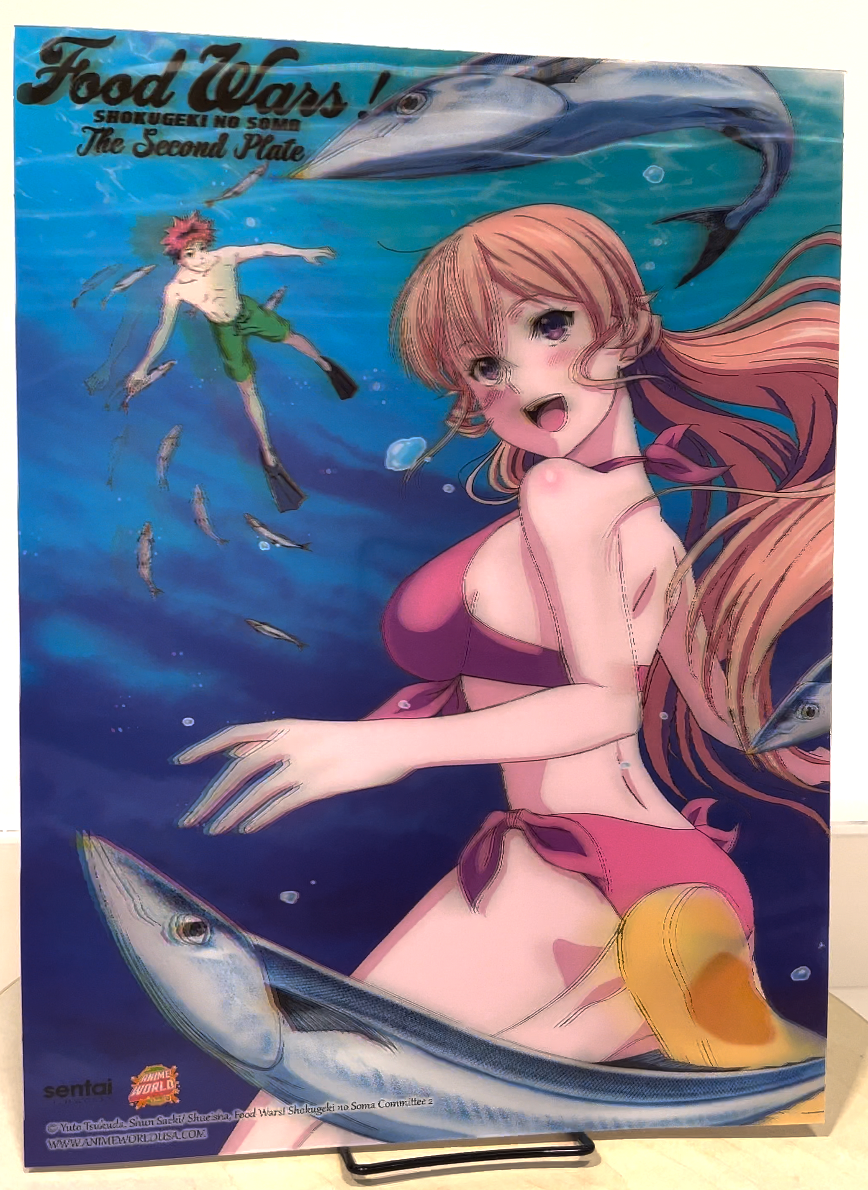 Naked 3D Poster - Food Wars
