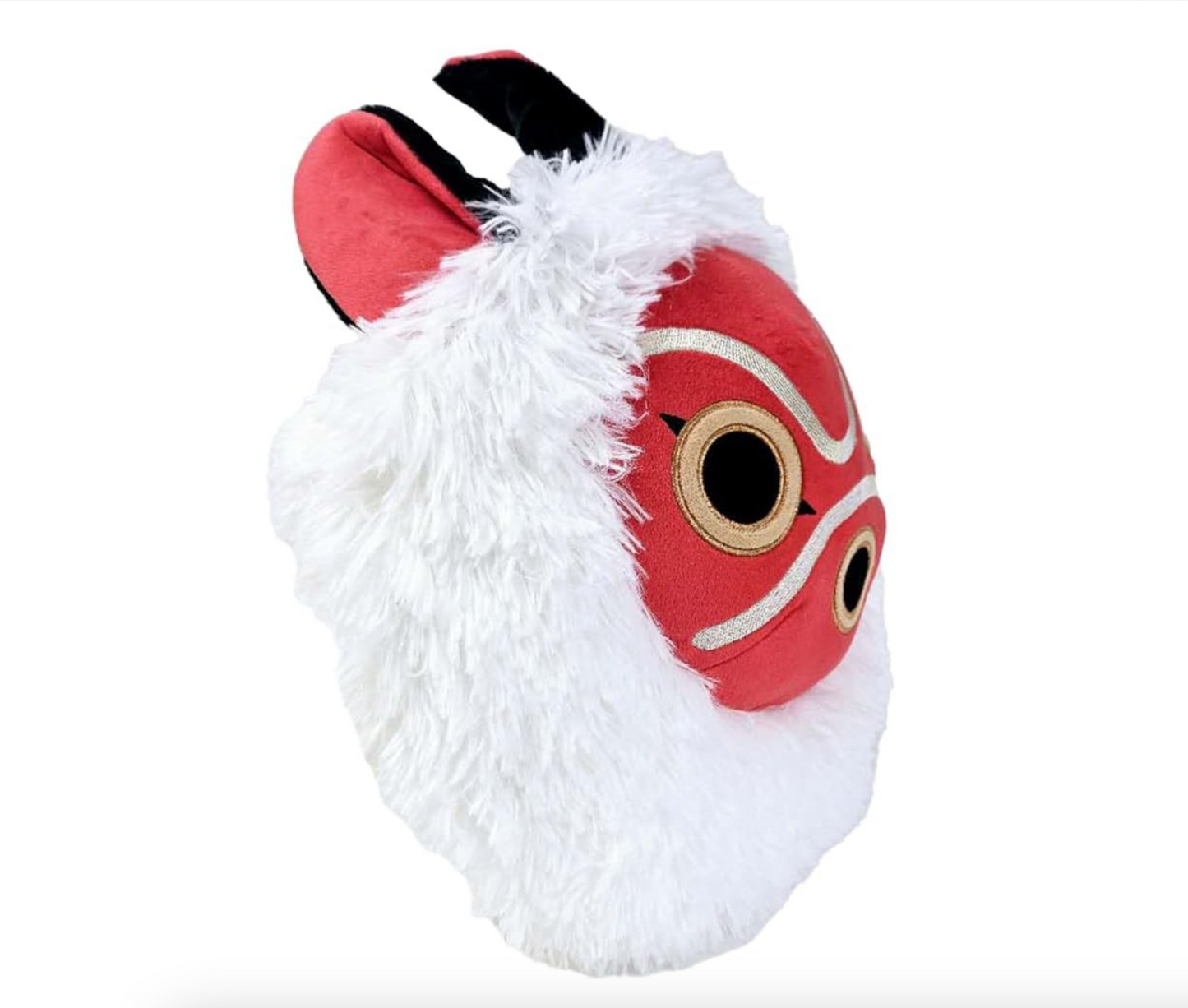 15" Fluffy San Facemask Plush Studio Ghibli Princess Mononoke
