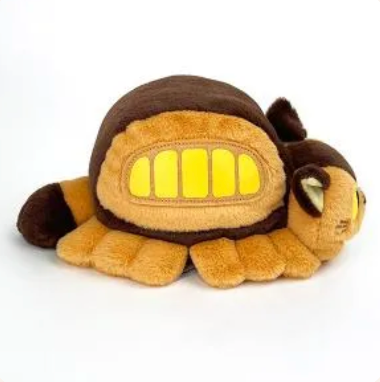 9.5" Cat Bus M Stuffy Plush Studio Ghibli My Neighbor Totoro