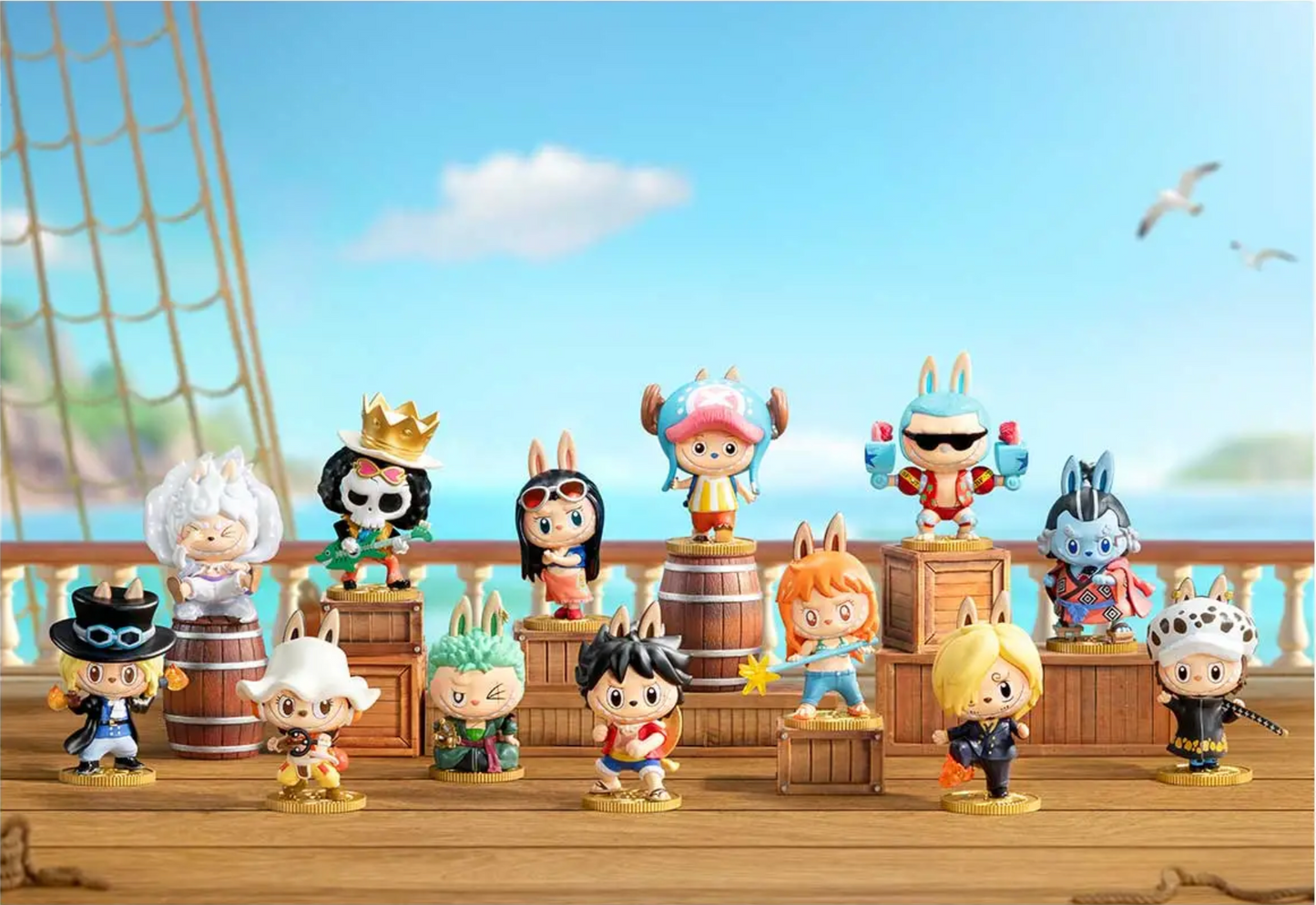 The Monsters & One Piece Series Figures Blind Box