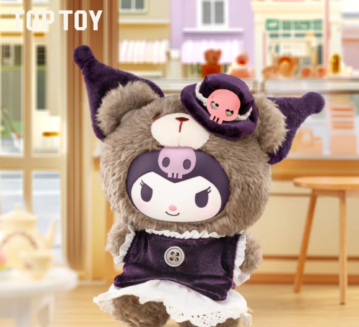 Top Toy Sanrio Afternoon Tea Series Vinyl Plush Keychains Gift Blind Box