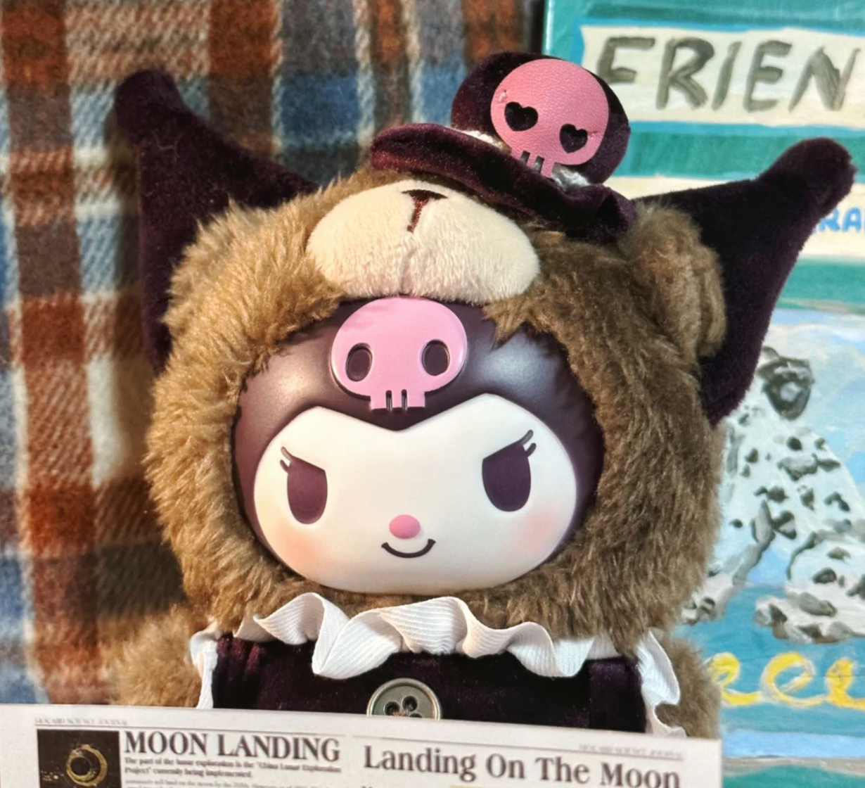 Top Toy Sanrio Afternoon Tea Series Vinyl Plush Keychains Gift Blind Box