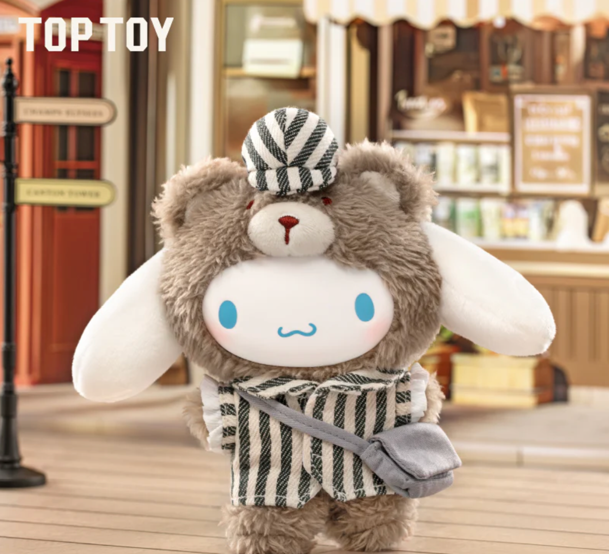Top Toy Sanrio Afternoon Tea Series Vinyl Plush Keychains Gift Blind Box