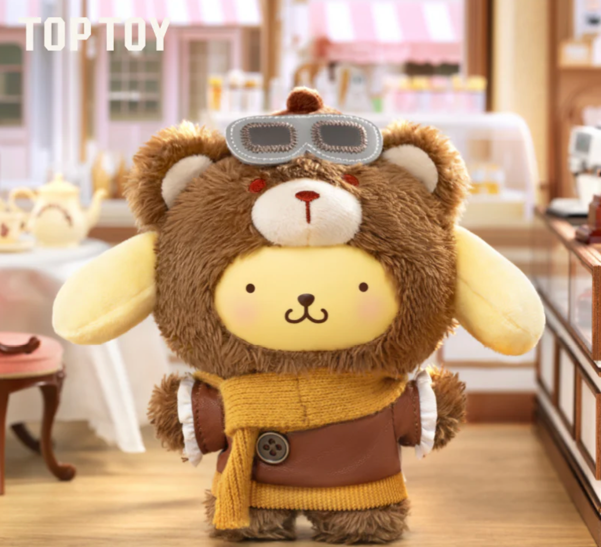 Top Toy Sanrio Afternoon Tea Series Vinyl Plush Keychains Gift Blind Box