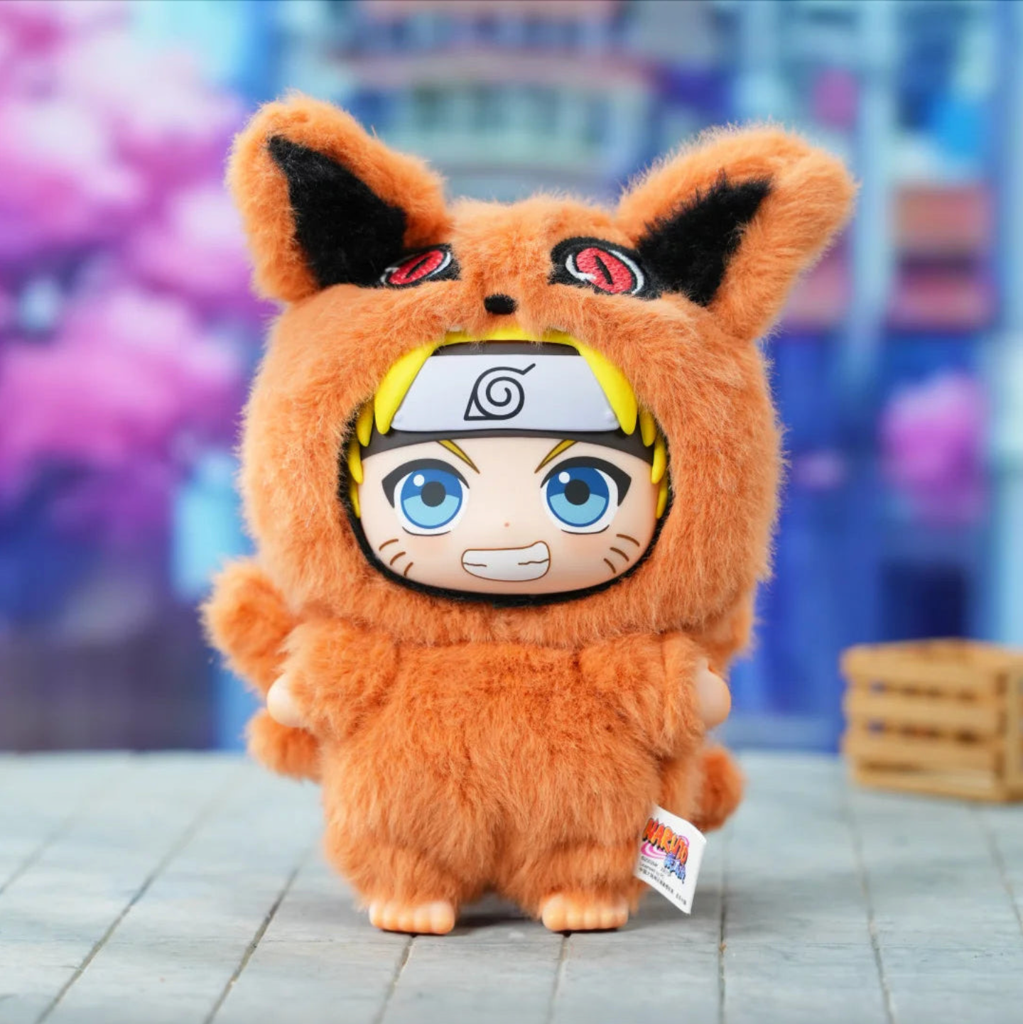 Top Toy Naruto Beast Party Plush Keychains Gift Blind Box