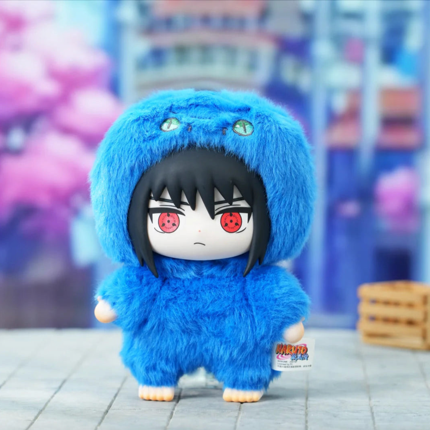 Top Toy Naruto Beast Party Plush Keychains Gift Blind Box