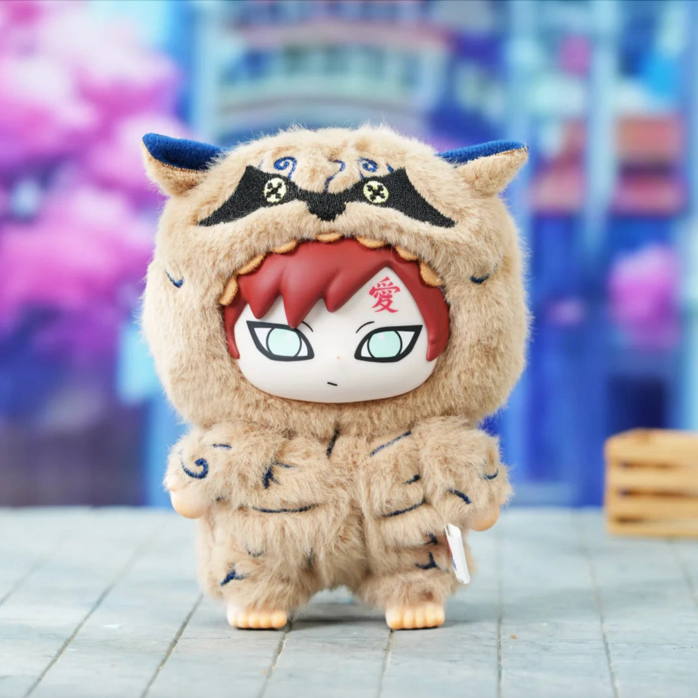 Top Toy Naruto Beast Party Plush Keychains Gift Blind Box