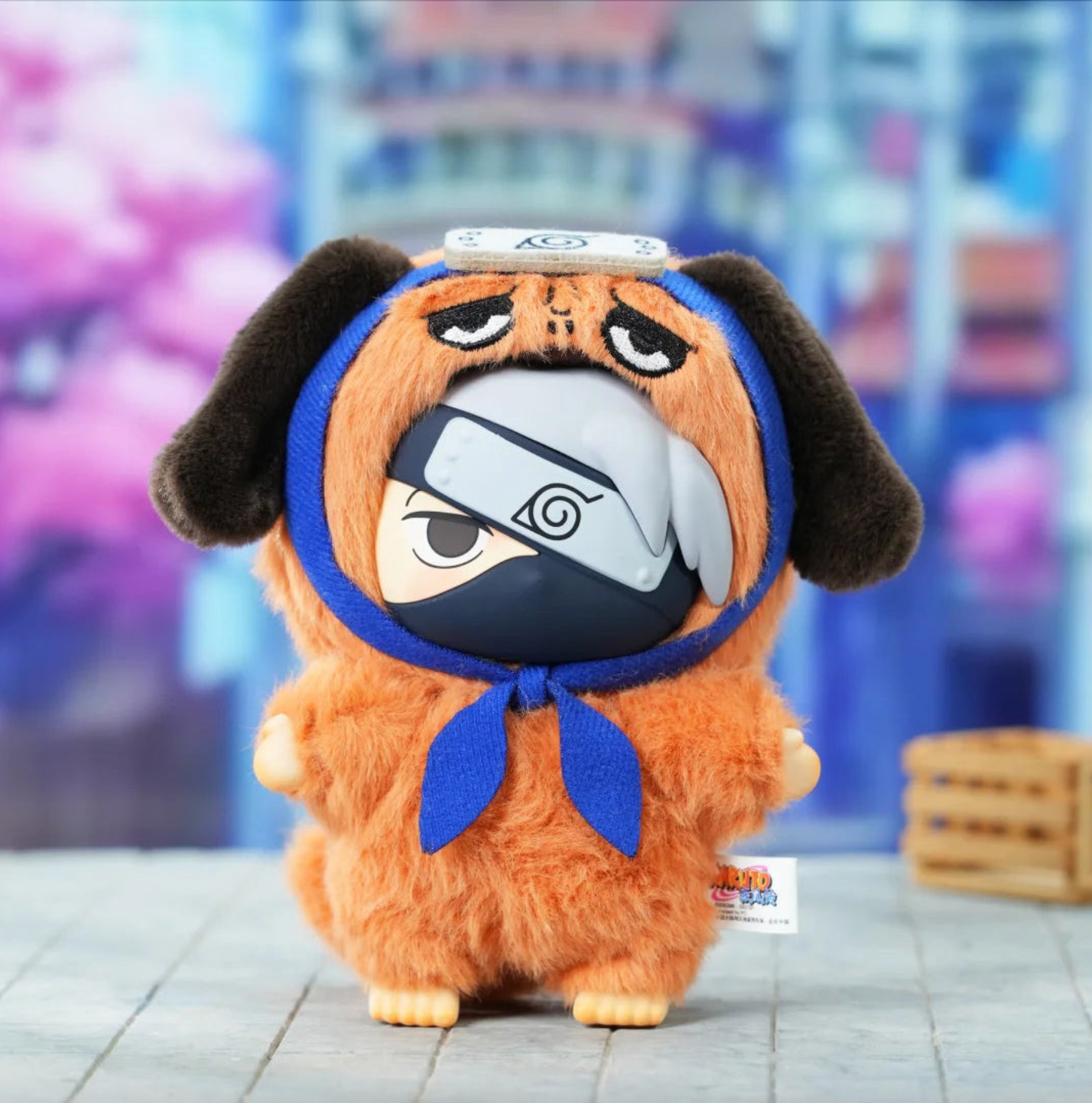 Top Toy Naruto Beast Party Plush Keychains Gift Blind Box