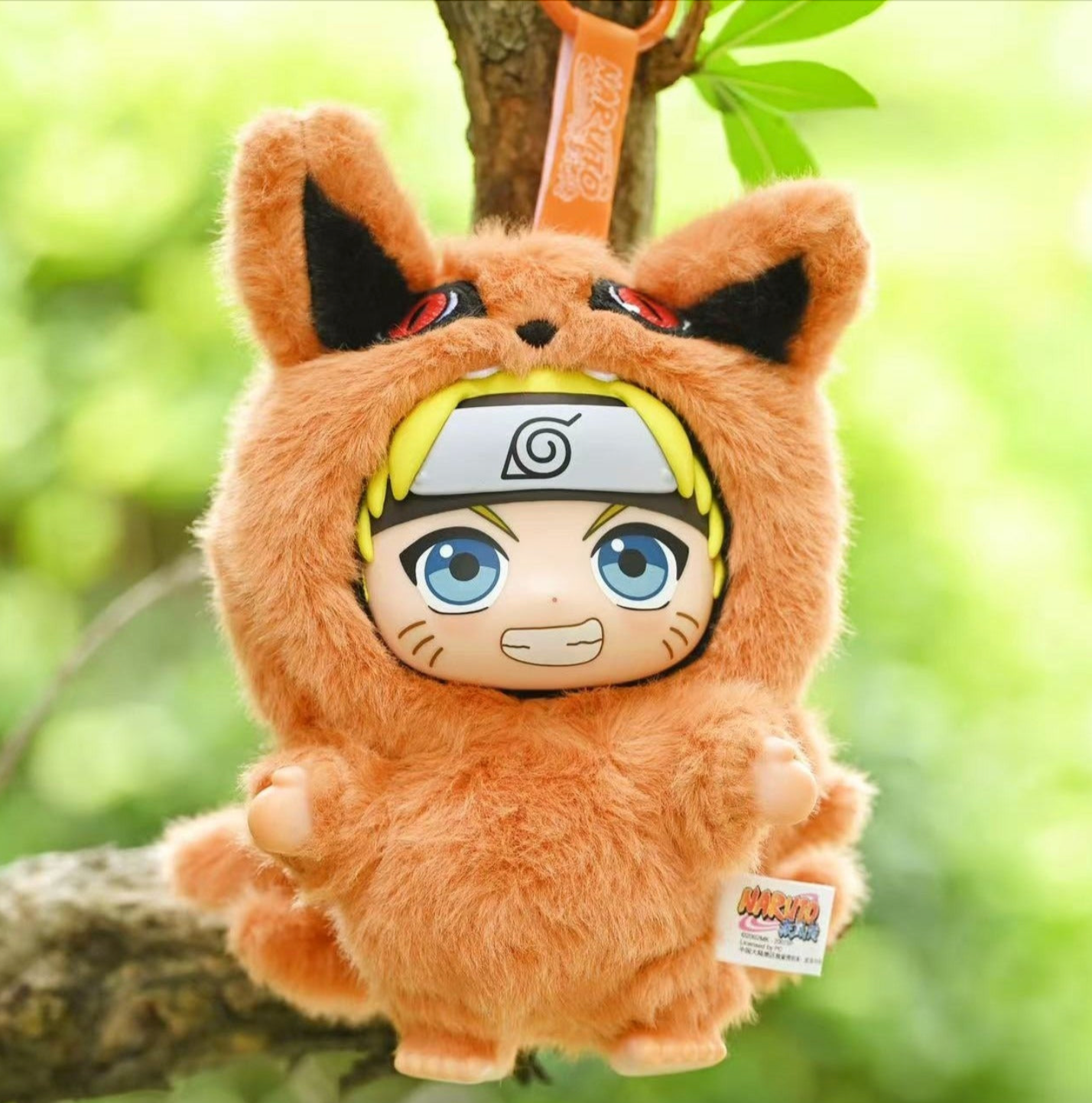 Top Toy Naruto Beast Party Plush Keychains Gift Blind Box