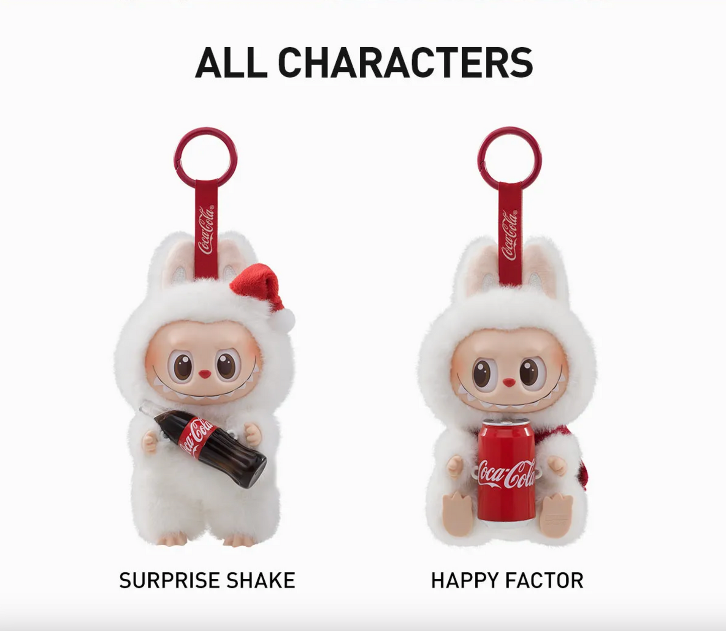 Blind Box The Monster Coca-Cola Series-Vinyl Face Labubu