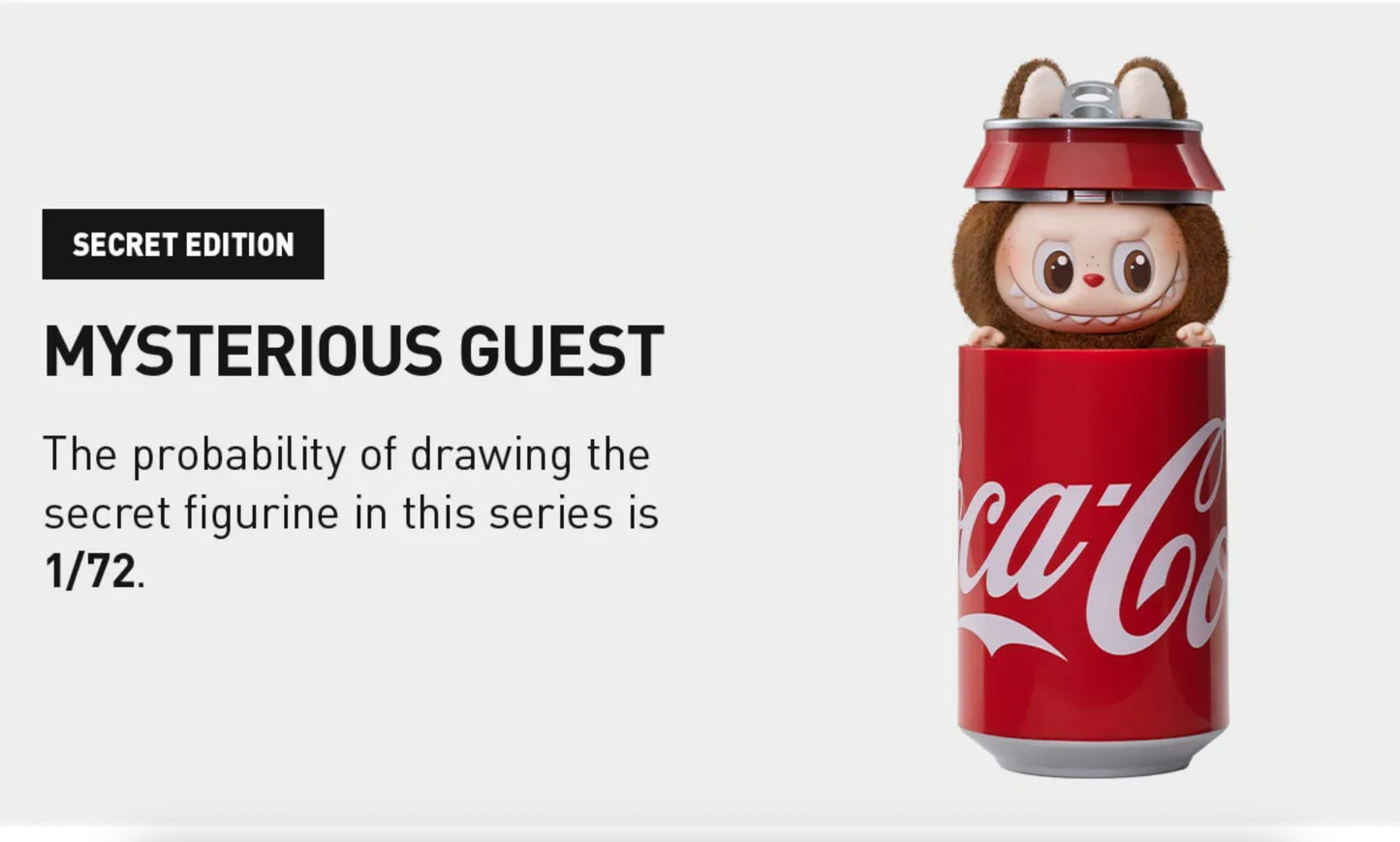 Blind Box The Monster Coca-Cola Series-Vinyl Face Labubu