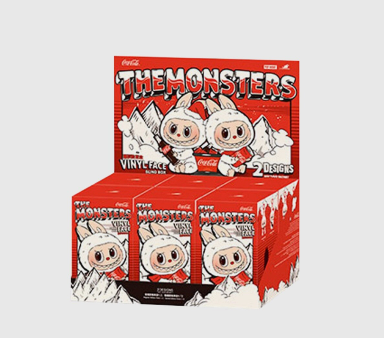 Blind Box The Monster Coca-Cola Series-Vinyl Face Labubu