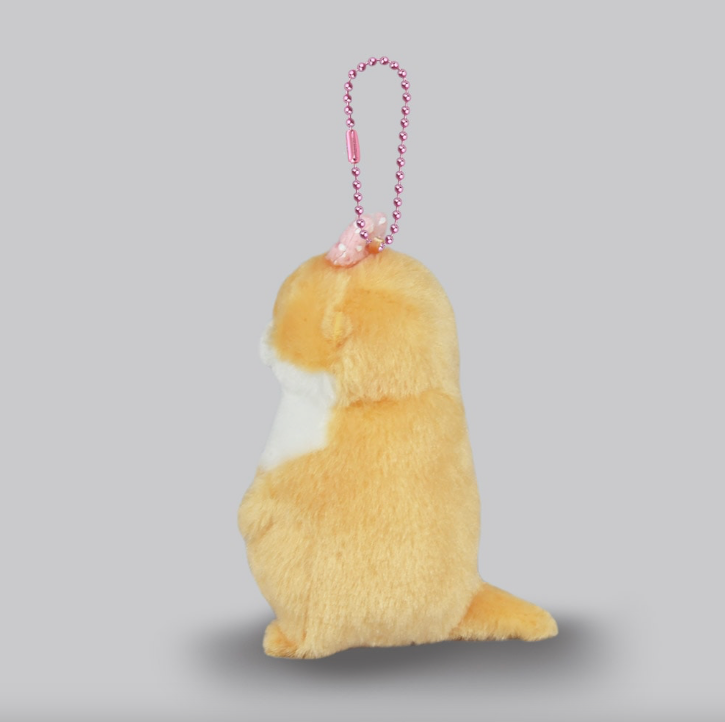 Amuse Pink otter 4.5" Inch Plush Keychain Stuffed Animal Soft Toy & Gifts