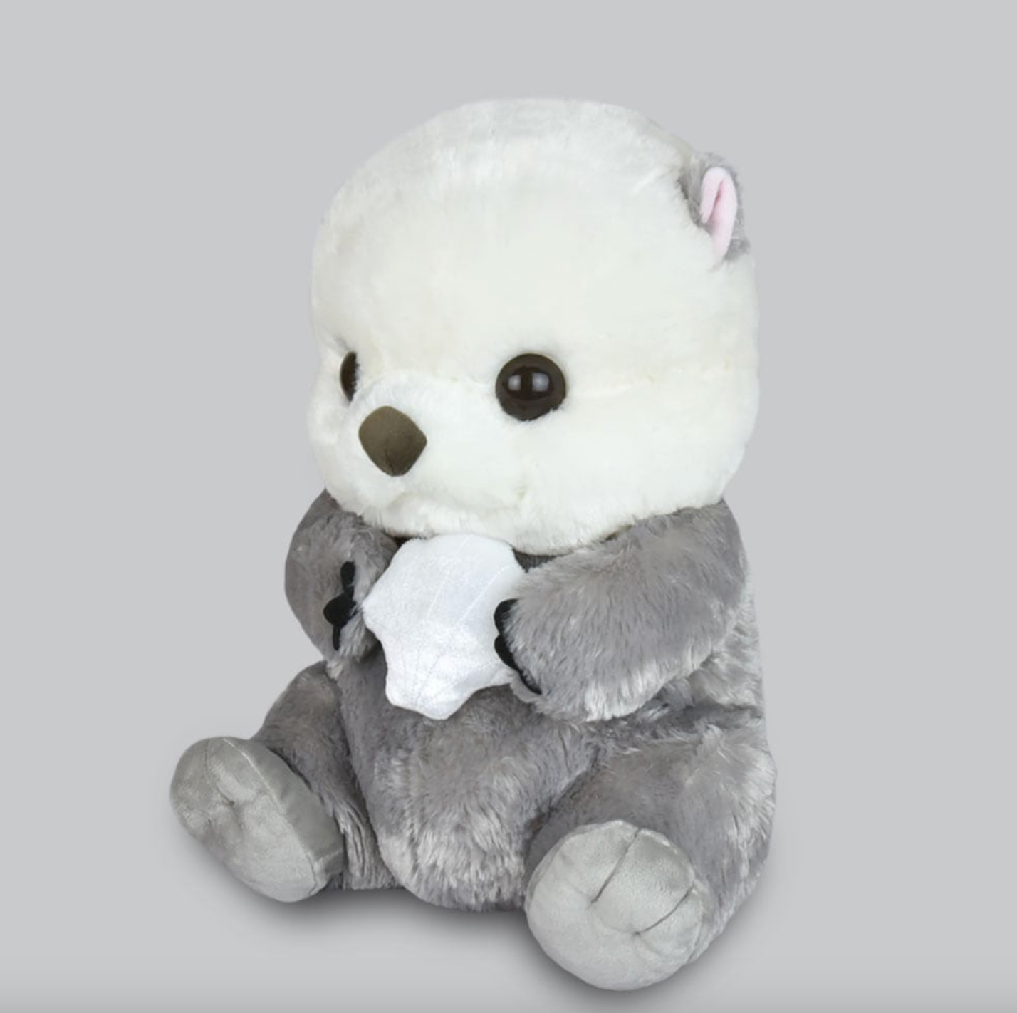 Amuse Sea Otter Gray 16" Inch Plush Stuffed Animal Soft Toy & Gifts