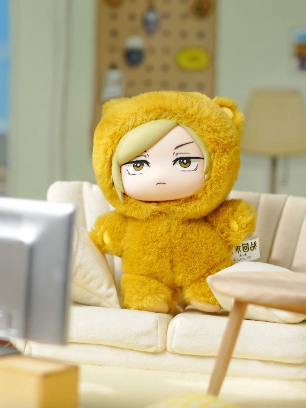 TOP TOY EAKI Jujutsu Kaisen Cat Ear Plushie Series Keychains Gift Blind Box