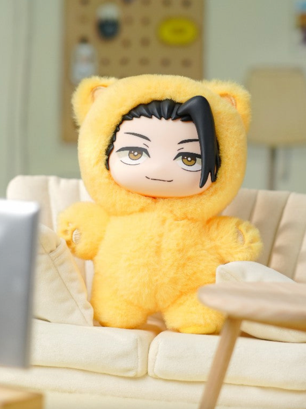 TOP TOY EAKI Jujutsu Kaisen Cat Ear Plushie Series Keychains Gift Blind Box