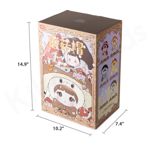 Nommi Mushroom Hat 400% Series Plush Blind Box