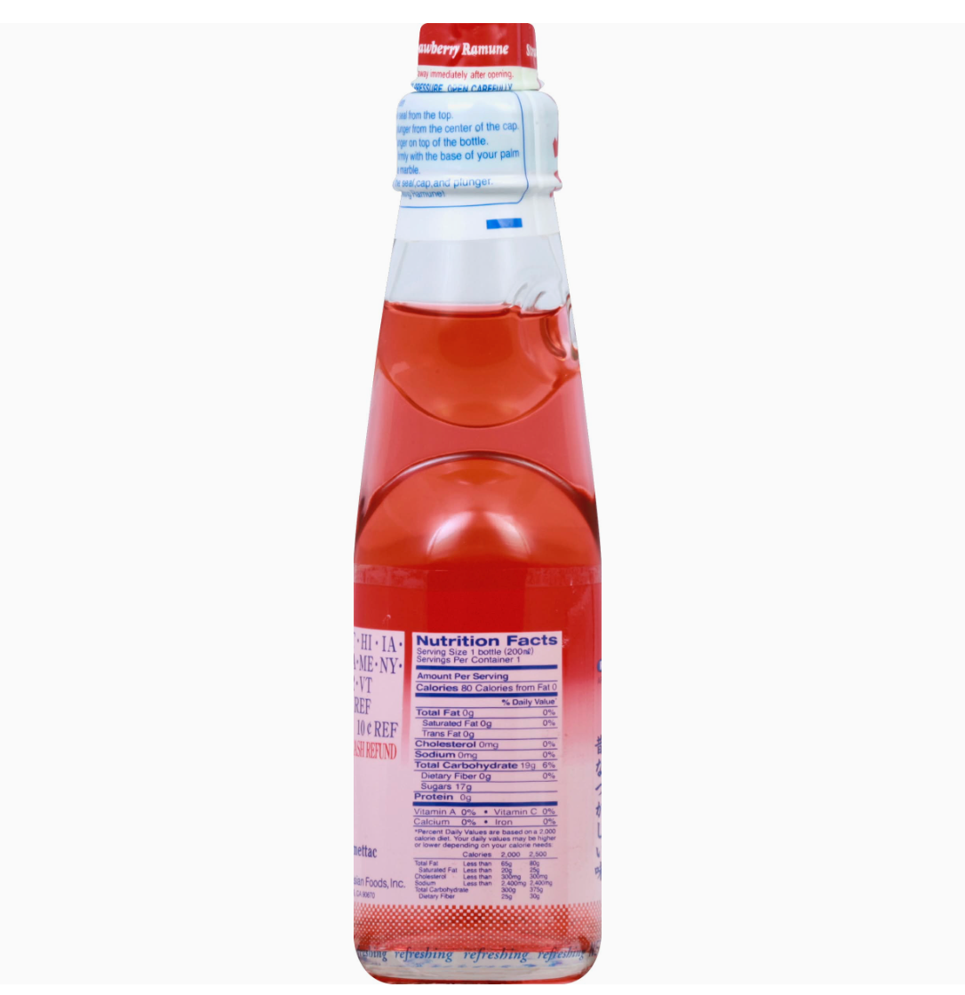 Japan Shirakiku Ramune Soda Drink