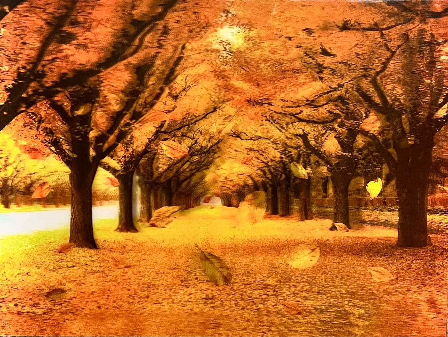 Naked 3D Poster - Fall Season