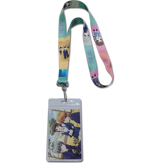Lanyard Neck Strap Keychain ID Badge Holder - FRUITS BASKET- GROUP