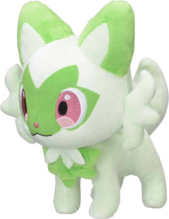 Pokemon Sprigatito 10” Adorable Plush Toy Ultra-Soft Cuddly Doll Stuffed Animal Plushies Birthday Christmas Gifts