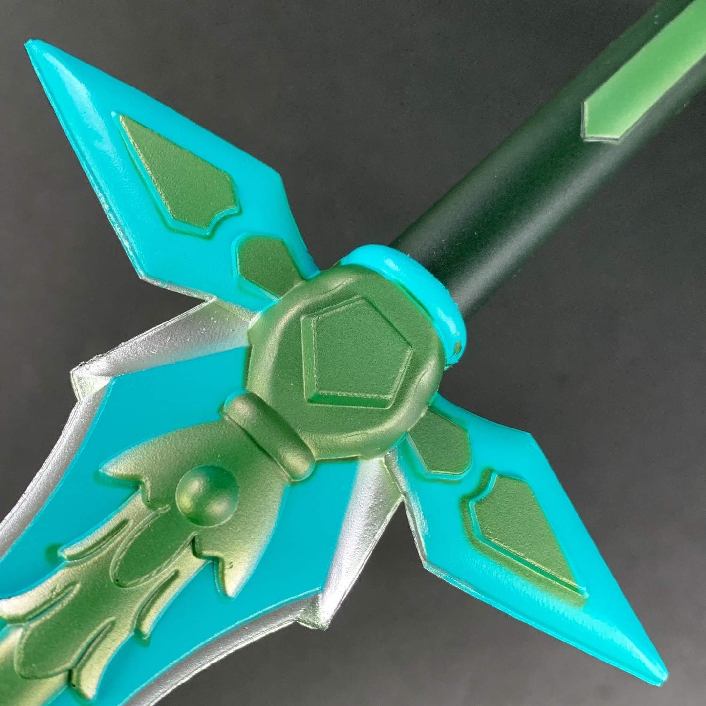 Sword Art Online Kirigaya Kazuto Replica Weapon SAO Kiritos Dark Repulser Foam Sword One Hand for Cosplay Costume, Props, Gift, Collections
