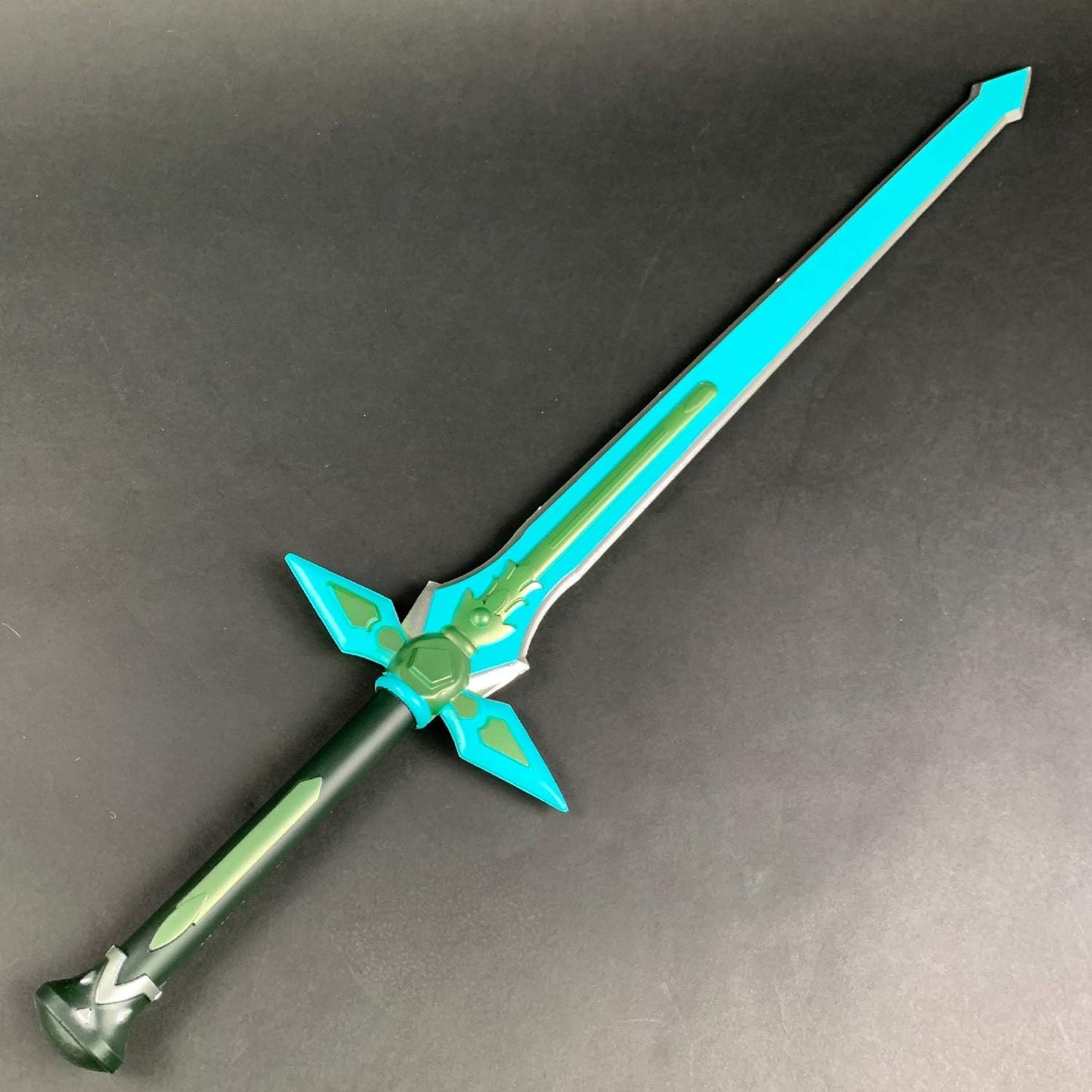 Sword Art Online Kirigaya Kazuto Replica Weapon SAO Kiritos Dark Repulser Foam Sword One Hand for Cosplay Costume, Props, Gift, Collections