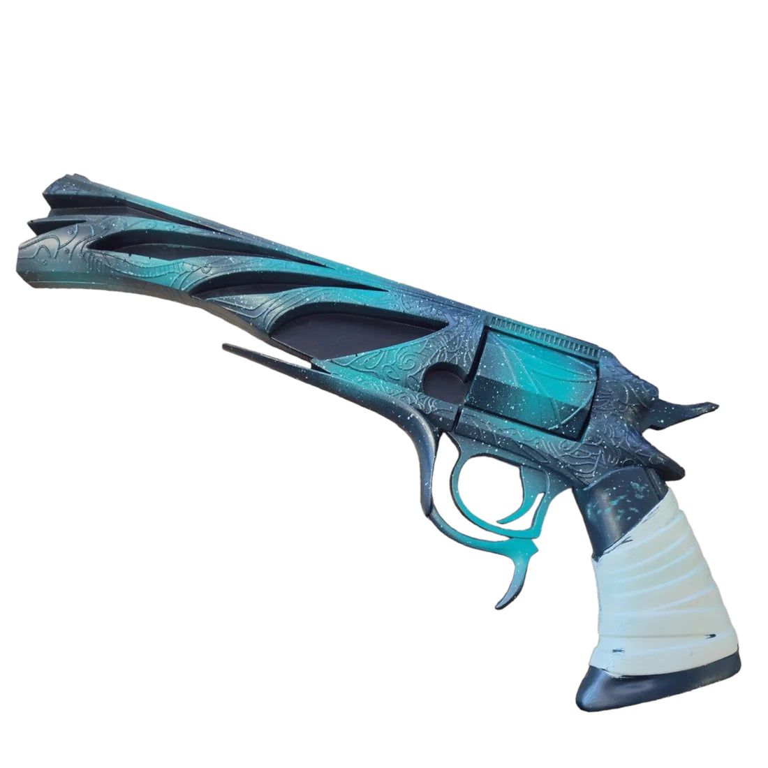 Replica Foam Gun Ace of The Spades Hand Cannon Prop Classic Ornament Free Banner Does not Shoot Gift Xmas Game Anime
