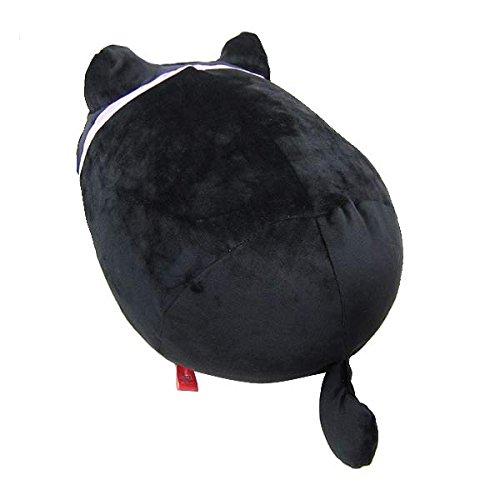 Amuse Cat Pilow Kuromame 20" Inch Stuffed Animal Headrest Plush Ultra-Soft Kitty Support Hugging Pillow