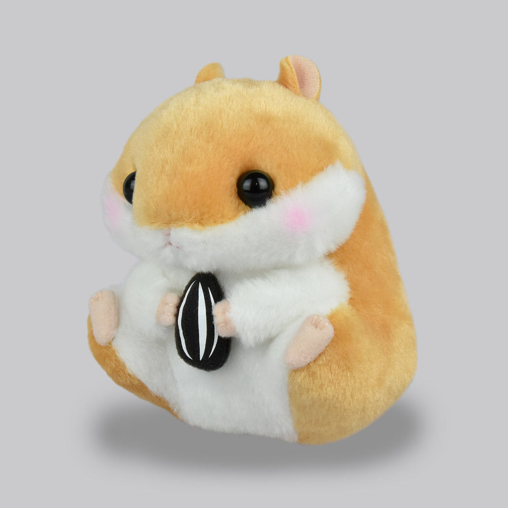 Amuse Hamster Coron 6" Inch Brushy Adorable Plush Stuffed Hammy, Ultra-Soft Toy Kawaii for Kids Boys Girls