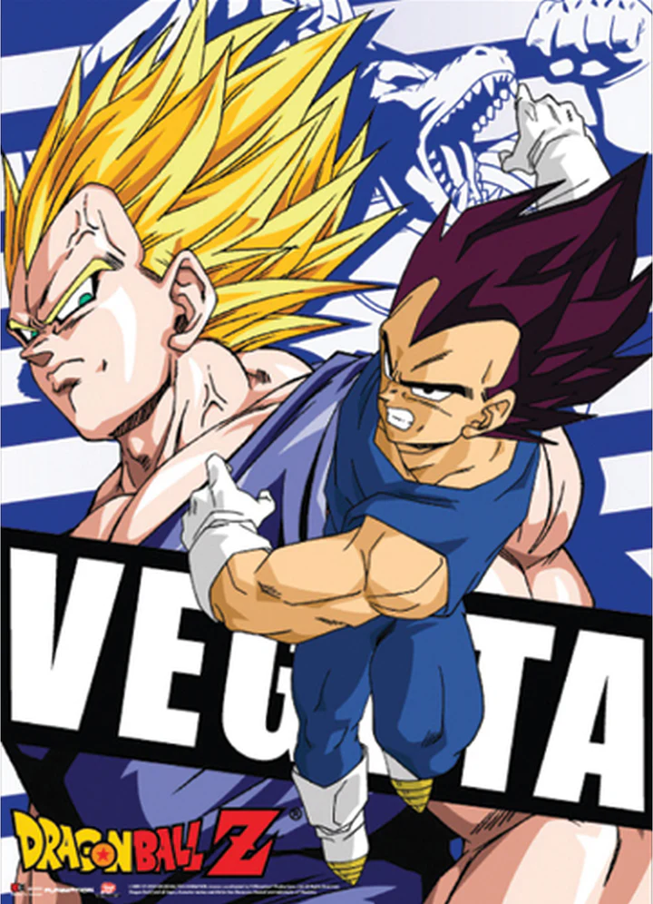 Wall Scroll - Dragon Ball Z Vegeta