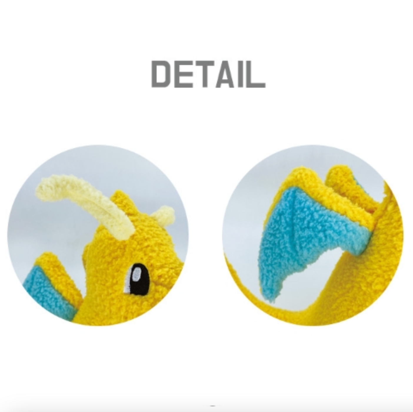 Pokemon Dragonite 12” Stuffed Animal Plush Doll Huge Cuddly Toy for Home Decoration Birthday Gift