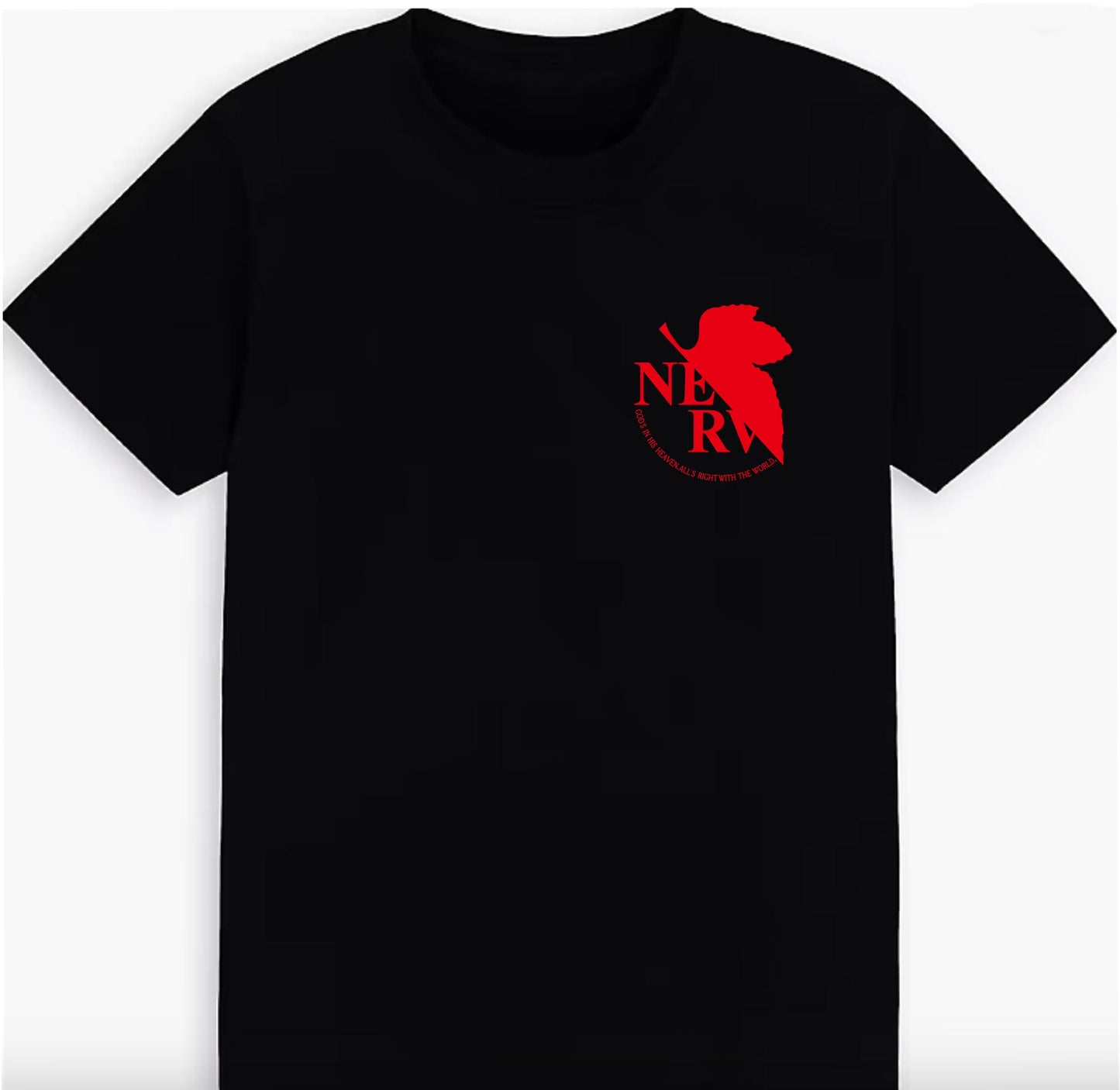 T-shirt - Evangelion Logo - 100%Cotton Unisex Shirt