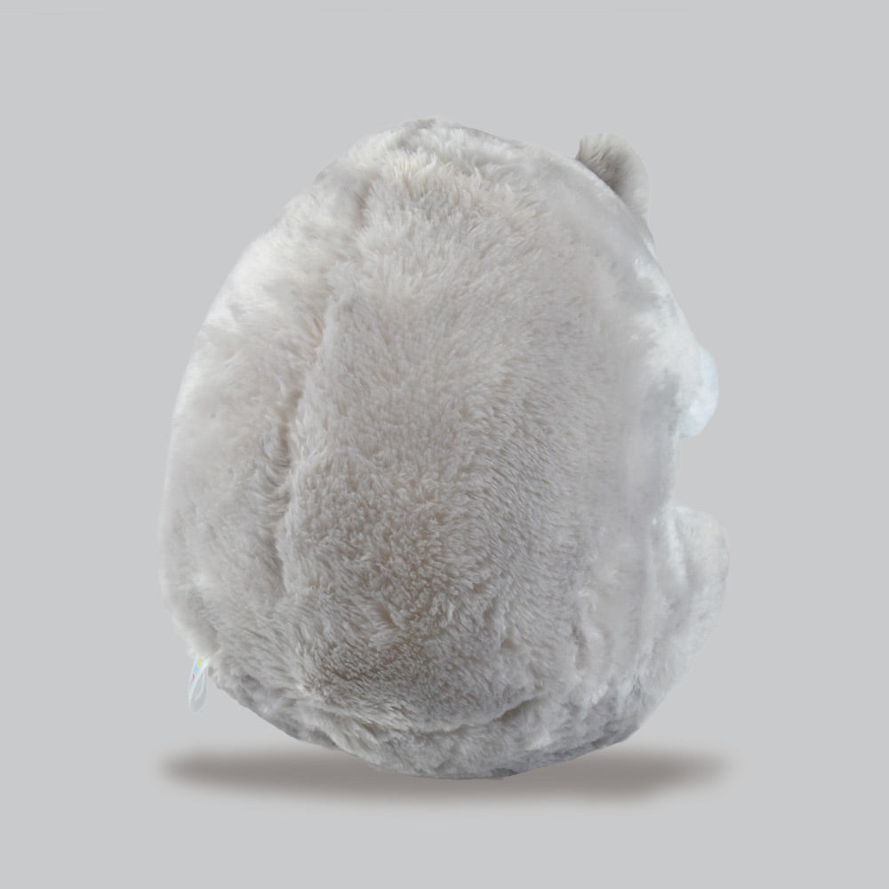 Amuse Hamster Coron Jan-kun Grey 13" Inch Fluffy Plushie Stuffed Animal Toy Birthday Xmas Gift for Kids Boys Girls (15.6inch, Brown)