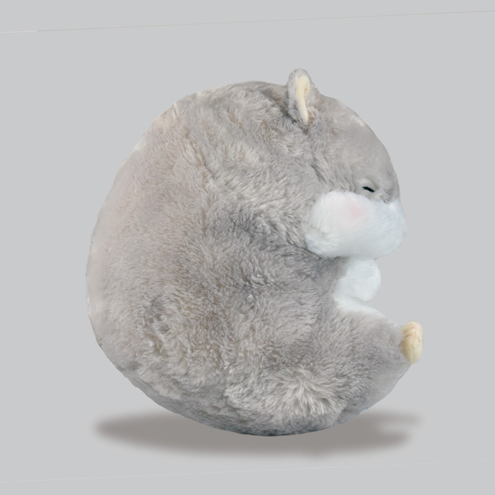 13" Amuse Hamster Gray Fluffy Plushie