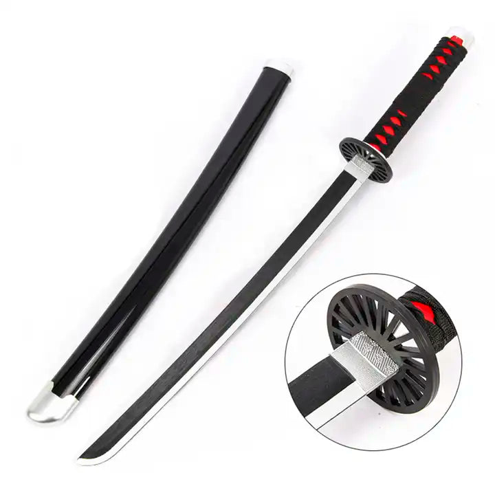 Demon Slayer Kamado Tanjiro Wooden Sword Cosplay Anime Replica Katana