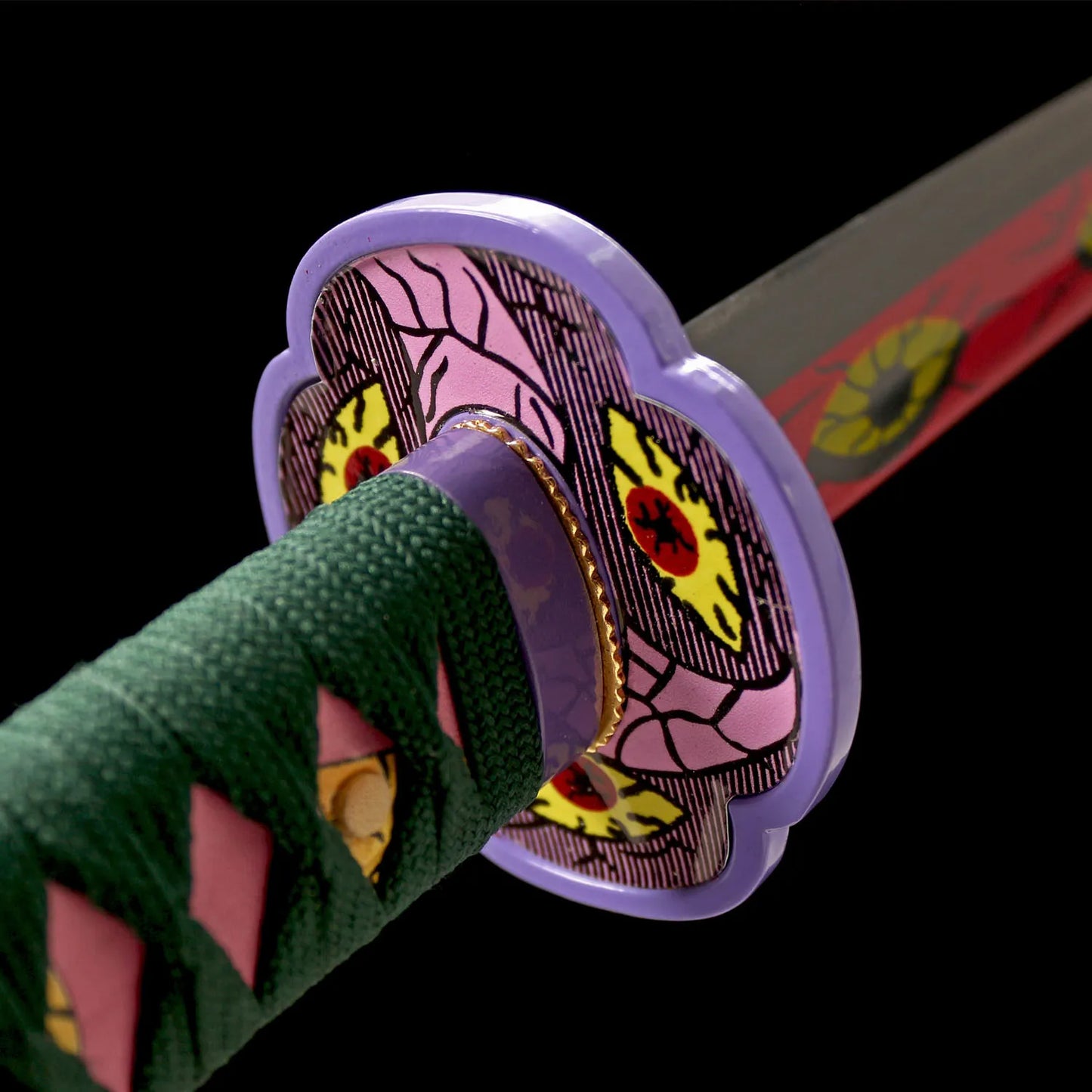 Demon Slayer - Tsugikuni Michikatsu - Cosplay Anime Katana Carbon Steel Metal Sword