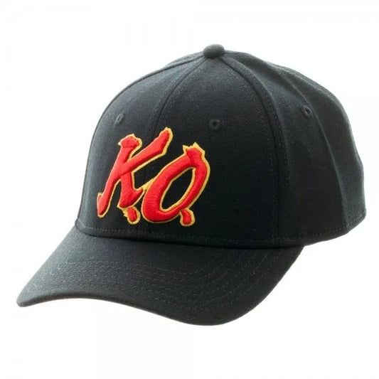 Street Fighter V K.O. Black Flex Cap Hat