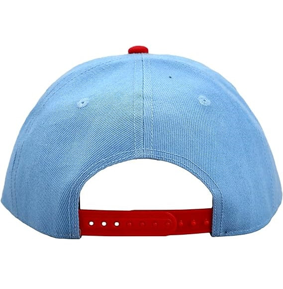 Kirby Peekaboo Blue Traditional Embroidered Logo Adjustable Hat Baseball Cap