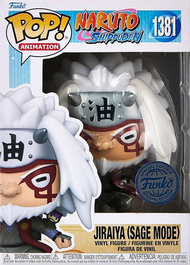 Funko Pop - Naruto Shippuden Jiraiya (Sage Mode) Figure (AAA Anime Exclusive)