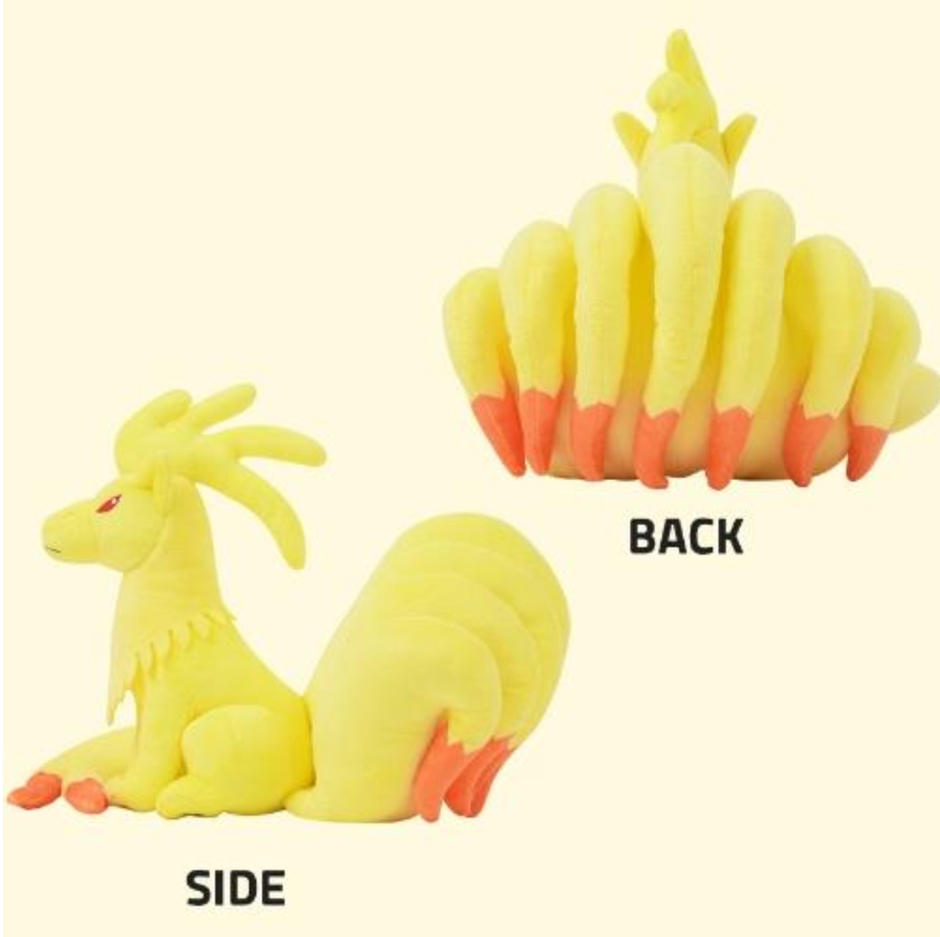 Pokemon Ninetails 10" Soft Plush Stuffed Animal Toy Animated Plushies Doll Birthday Holiday Gifts