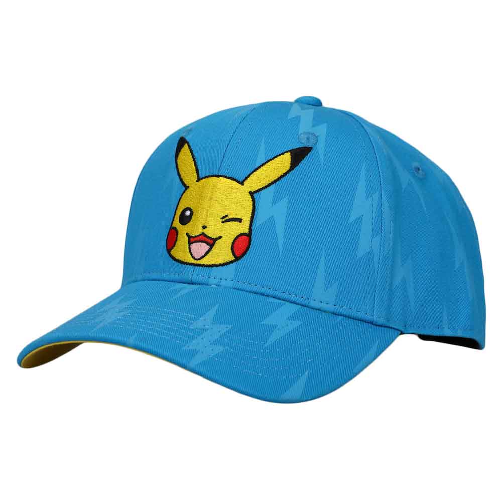 Pokemon Embroidered Pikachu Sublimated AOP Hat Baseball Cap