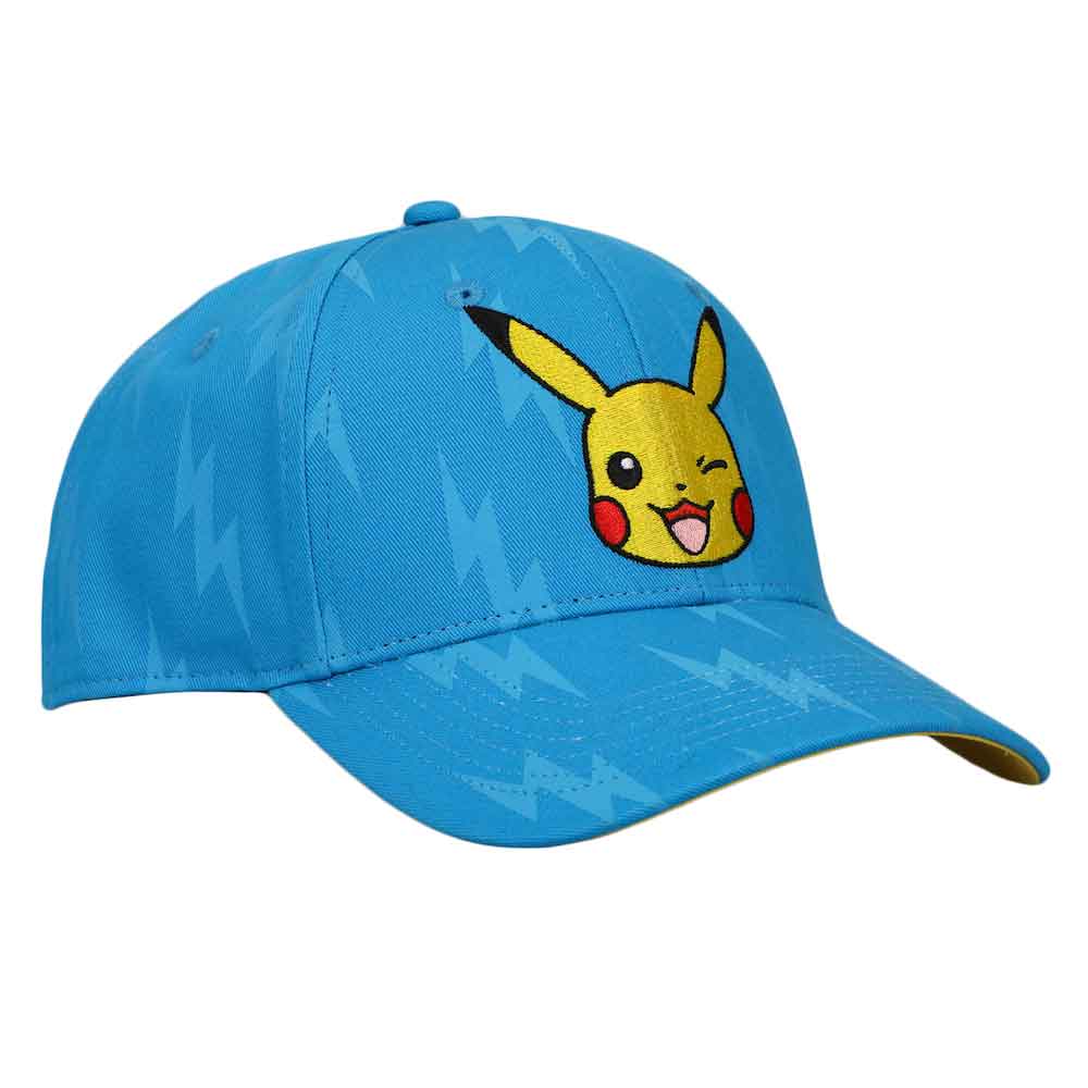 Pokemon Embroidered Pikachu Sublimated AOP Hat Baseball Cap