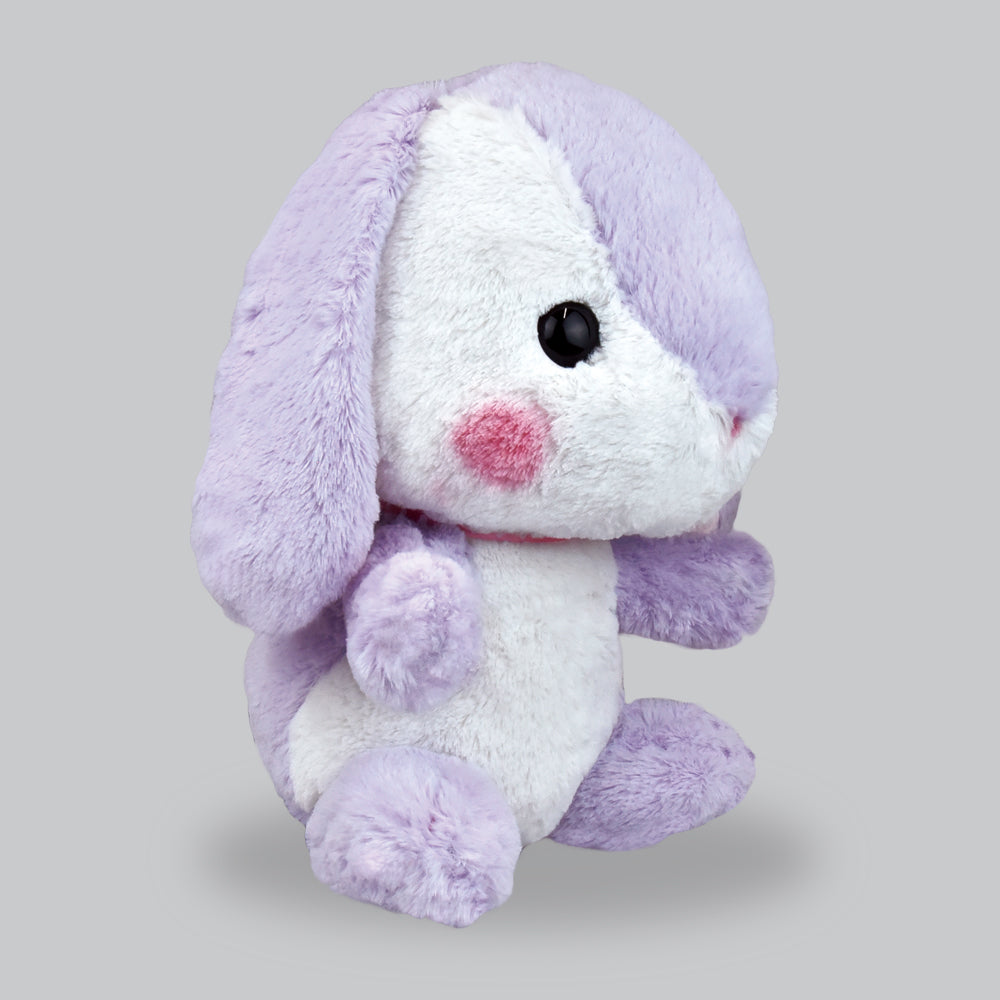 Amuse Bunny 14” Loppy Sumirechan Stuffed Animal Rabbit Hugging Plush Pillow for Kids Easter Christmas Gifts