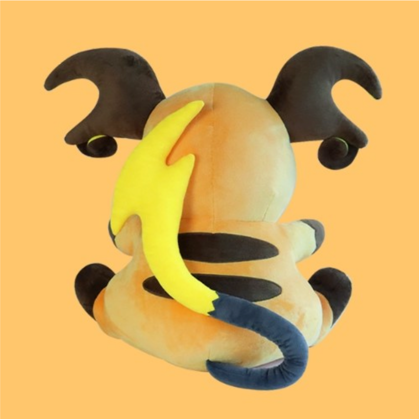 Pokemon Raichu 20" Large Huggable Plush Stuffed Animal Fluffy Gift Cute Doll Toys