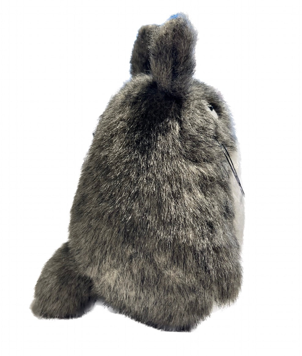 8.5" Gray Totoro Fluffy Plush Cute Stuffed Toy